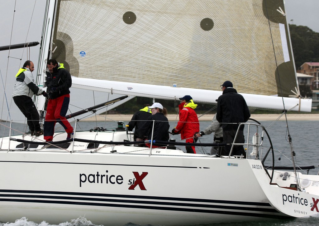 Patrice Six - Commodores Cup day 2 Sail Port Stephens 2012  <br />
 © Sail Port Stephens Event Media